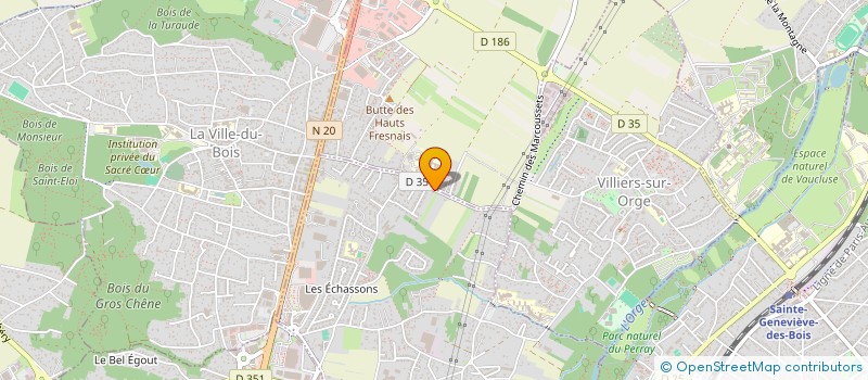 localisation de l'entreprise MADAME SANA SAOUD à LONGPONT-SUR-ORGE