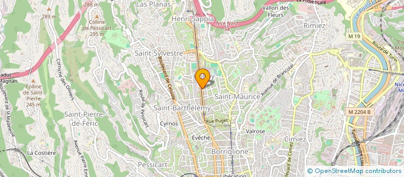 localisation de l'entreprise MADAME SANA SMA à NICE