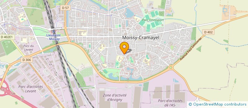 localisation de l'entreprise MADAME SANAA AIT MANSOUR  MOISSY-CRAMAYEL