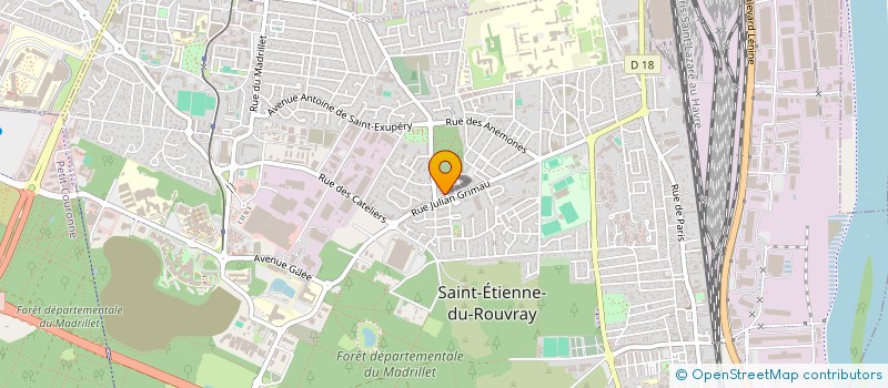 localisation de l'entreprise MADAME SANAA EL YAAKOUBI à SAINT-ETIENNE-DU-ROUVRAY