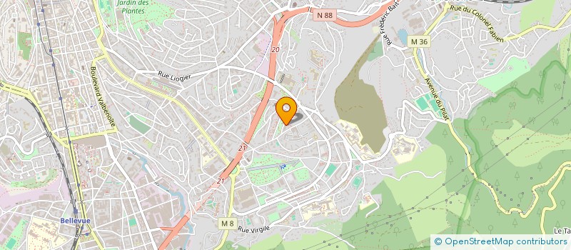 localisation de l'entreprise MADAME SANAA FASKA  SAINT-ETIENNE