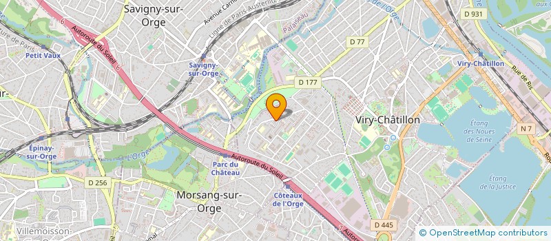 localisation de l'entreprise MADAME SANAA IBRAHIM à VIRY-CHATILLON