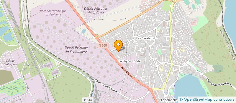 localisation de l'entreprise MADAME SANAA MEJRA à FOS-SUR-MER