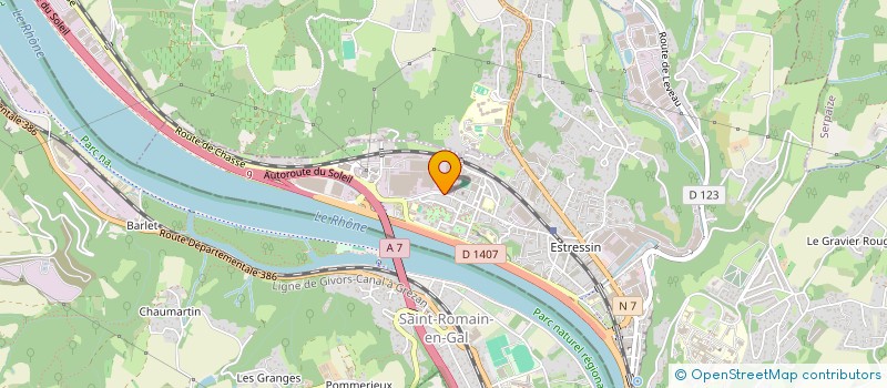 localisation de l'entreprise MADAME SANAA NHARI à VIENNE