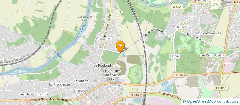 localisation de l'entreprise MADAME SANADE EL HAJJI  CHALIFERT