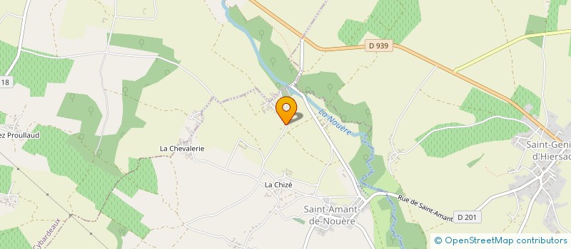 localisation de l'entreprise MADAME SANADJA CORREIA DA SILVA à SAINT-AMANT-DE-NOUERE