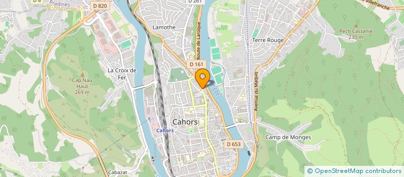 localisation de l'entreprise MADAME SANAE ASSILA  CAHORS