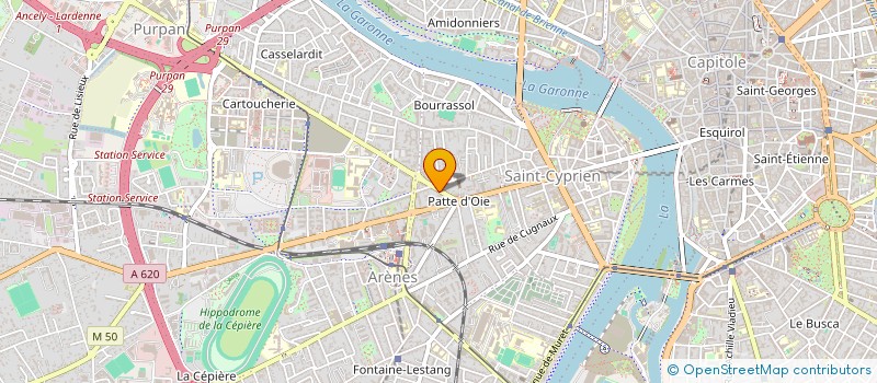 localisation de l'entreprise MADAME SANAE BARTOUT  TOULOUSE