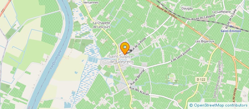 localisation de l'entreprise MADAME SANAE DELBREL  SAINT-SULPICE-DE-FALEYRENS