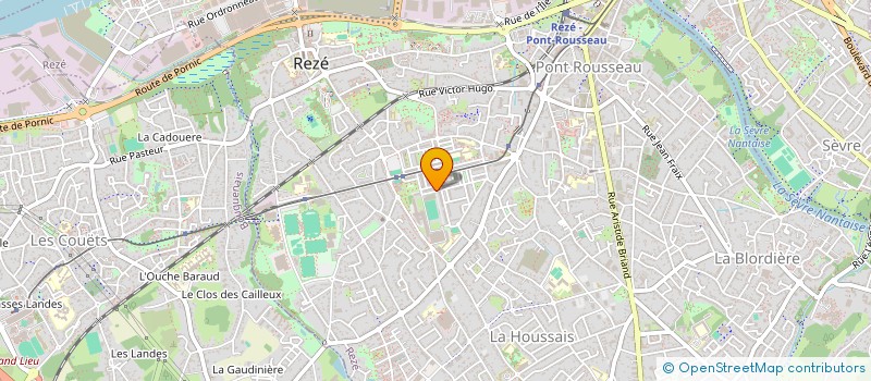 localisation de l'entreprise MADAME SANAE EL MHIJAR  REZE