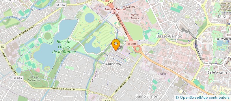 localisation de l'entreprise MADAME SANAE HAMZAOUI à TOULOUSE