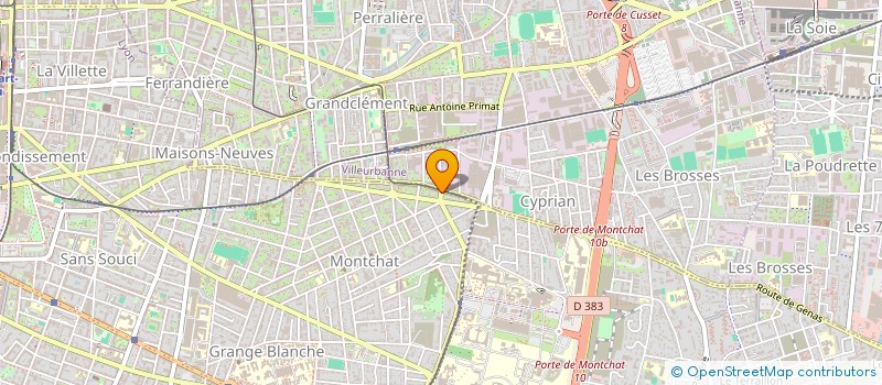 localisation de l'entreprise MADAME SANAE JABBAR  LYON