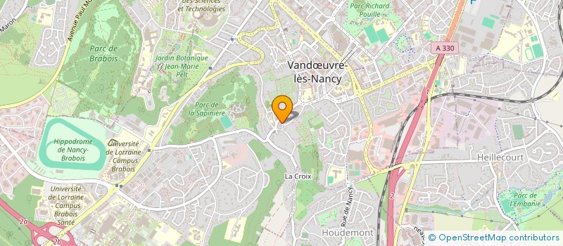 localisation de l'entreprise MADAME SANAE KIDADI  VANDUVRE-LES-NANCY