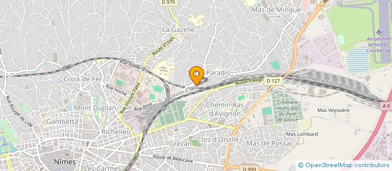 localisation de l'entreprise MADAME SANAE MANSOURI  NIMES