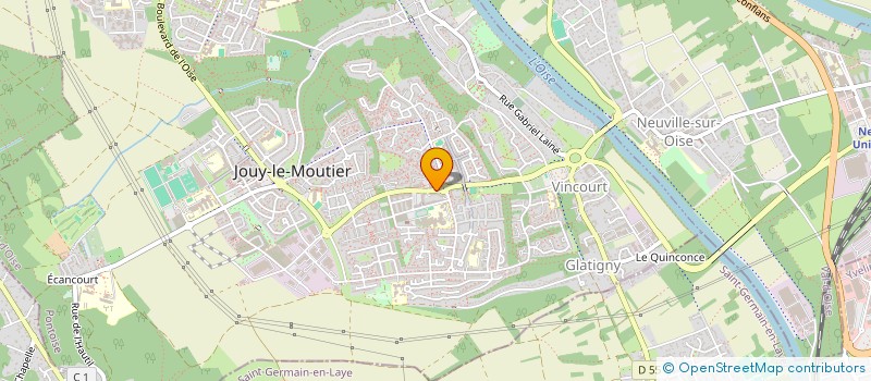 localisation de l'entreprise MADAME SANAE NAHHASS à JOUY-LE-MOUTIER