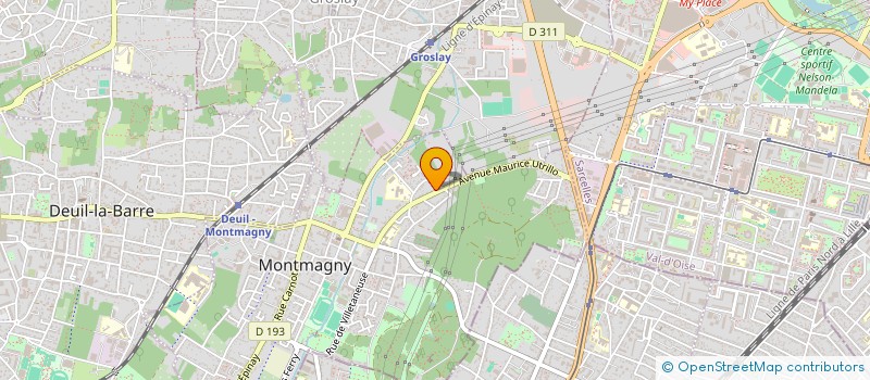 localisation de l'entreprise MADAME SANAE TANTAOUI  MONTMAGNY