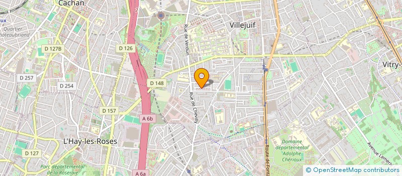 localisation de l'entreprise MADAME SANAE WAJNAOUI à VILLEJUIF