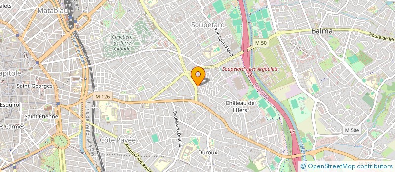 localisation de l'entreprise MADAME SANDA AYESSA NDACKA  TOULOUSE