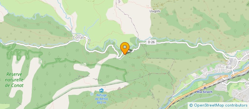 localisation de l'entreprise MADAME SANDA COSTEA  MOLITG-LES-BAINS