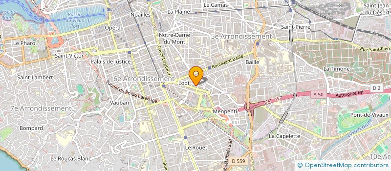 localisation de l'entreprise MADAME SANDAR TUN TUN à MARSEILLE