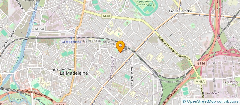 localisation de l'entreprise MADAME SANDDY PAQUE à LILLE