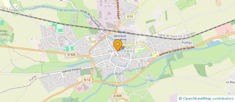 localisation de l'entreprise MADAME SANDE BEGONA  VERNEUIL D'AVRE ET D'ITON