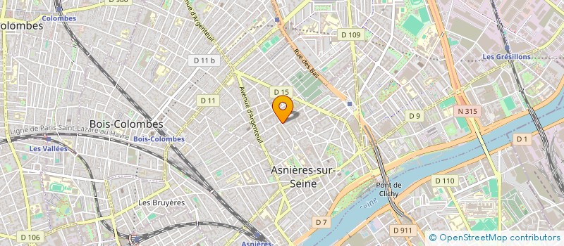 localisation de l'entreprise MADAME SANDHYA SURESH  ASNIERES-SUR-SEINE