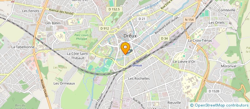 localisation de l'entreprise MADAME SANDIE BATISTA à DREUX
