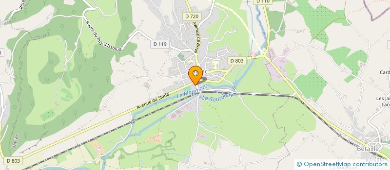 localisation de l'entreprise MADAME SANDIE BONILLA DE LA PLATA  VAYRAC