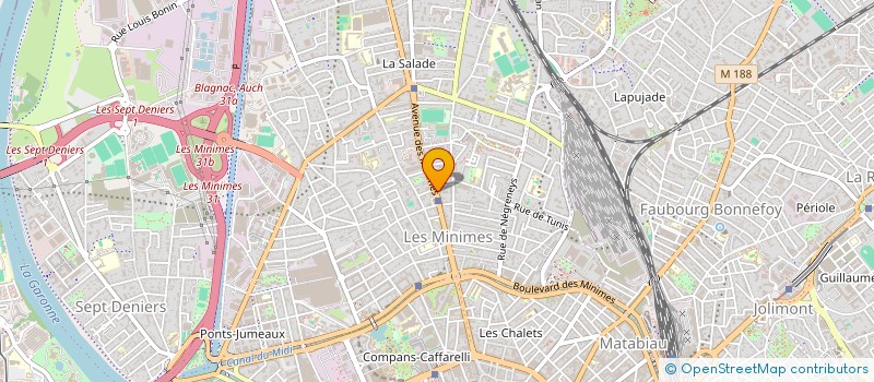 localisation de l'entreprise MADAME SANDIE BUSANA à TOULOUSE