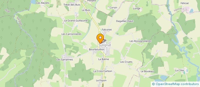 localisation de l'entreprise MADAME SANDIE CHEUCLE à SULIGNAT
