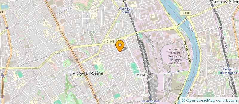 localisation de l'entreprise MADAME SANDIE DOUGNAC à VITRY-SUR-SEINE