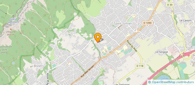 localisation de l'entreprise MADAME SANDIE GAILLY  SAINT-ISMIER