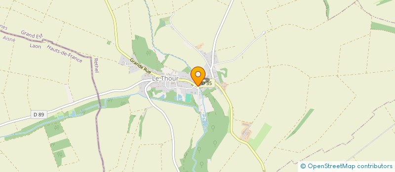 localisation de l'entreprise MADAME SANDIE GHEZA à VILLERS-DEVANT-LE-THOUR