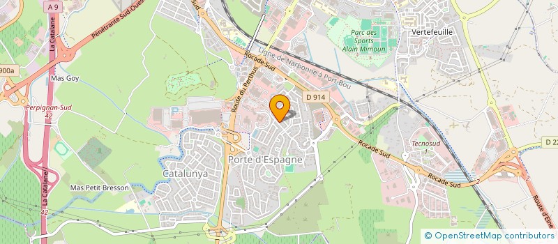 localisation de l'entreprise MADAME SANDIE GRIMMONPREZ  CERET