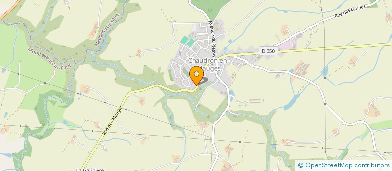 localisation de l'entreprise MADAME SANDIE GRUECHE à MONTREVAULT-SUR-EVRE