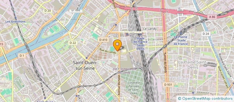localisation de l'entreprise MADAME SANDIE KEIGNAERT à SAINT-DENIS
