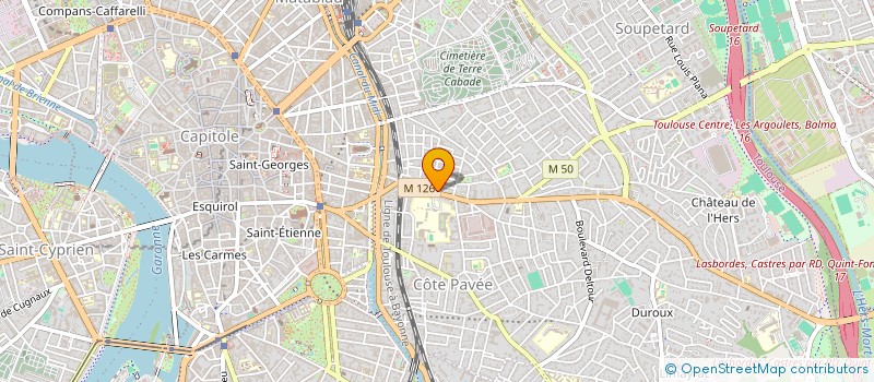 localisation de l'entreprise MADAME SANDIE LEBON à TOULOUSE