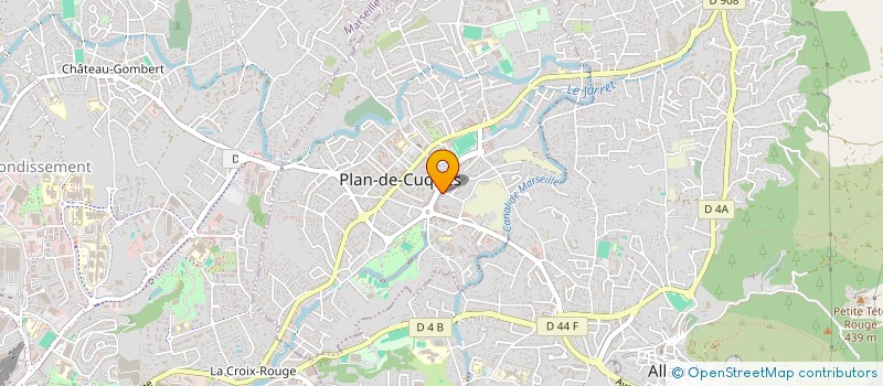 localisation de l'entreprise MADAME SANDIE PELLET à PLAN-DE-CUQUES