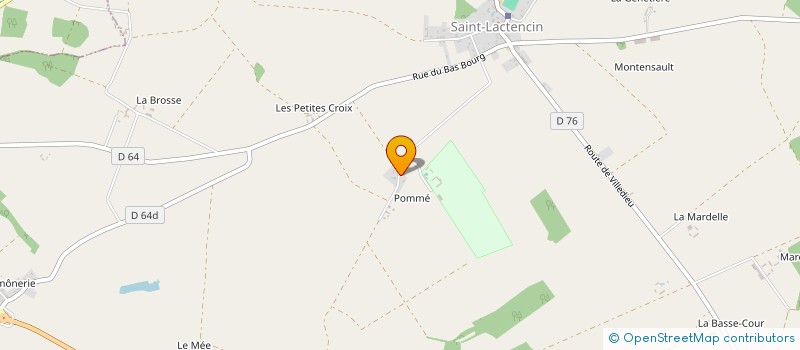 localisation de l'entreprise MADAME SANDIE RENAULT à SAINT-LACTENCIN