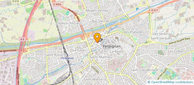 localisation de l'entreprise MADAME SANDIE RIERA  PERPIGNAN