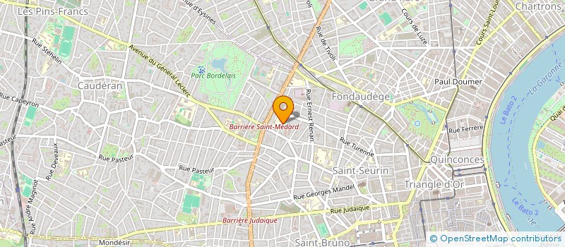 localisation de l'entreprise MADAME SANDIE RIMBERT  BORDEAUX