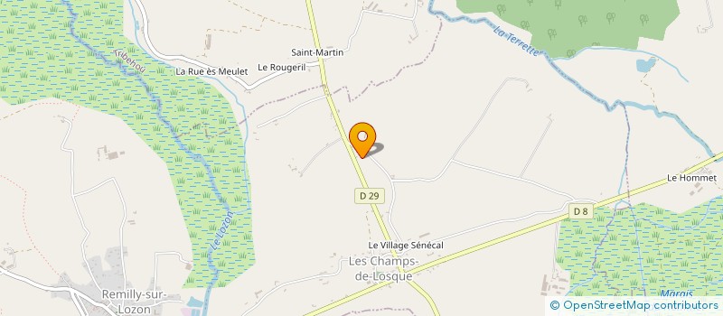 localisation de l'entreprise MADAME SANDIE SIKORSKI  SAINT-ANDRE-DE-BOHON