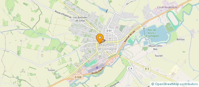 localisation de l'entreprise MADAME SANDIE TAYAC à BEAUMONT-DE-LOMAGNE