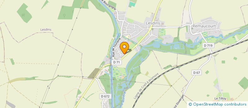 localisation de l'entreprise MADAME SANDIE THIOLIERE  OMISSY