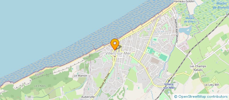 localisation de l'entreprise MADAME SANDIE UNTERNAHRER à VILLERS-SUR-MER