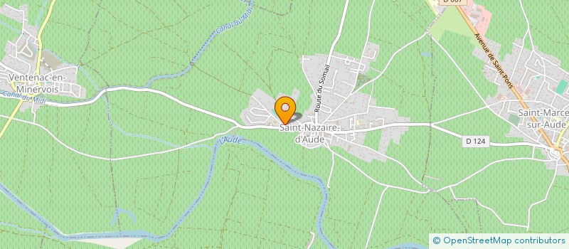 localisation de l'entreprise MADAME SANDIE VIALA  SAINT-MARCEL-SUR-AUDE