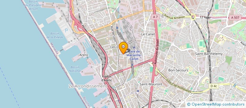 localisation de l'entreprise MADAME SANDITA LOREDANA BOBOC à MARSEILLE