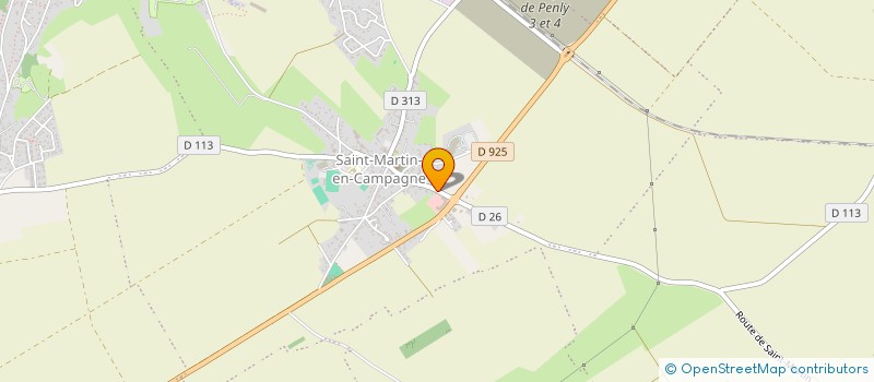 localisation de l'entreprise MADAME SANDRA AH THON  PETIT-CAUX