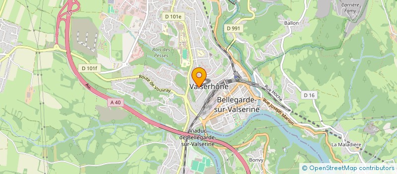 localisation de l'entreprise MADAME SANDRA AHMED-SEGHIR à VALSERHONE